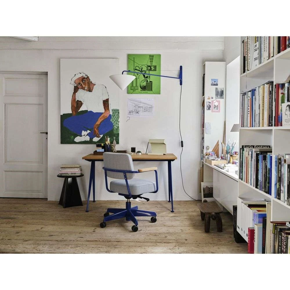 Lampe De Bureau Taffellamp Prouvé Blanc Colombe - Vitra - Koop Online - Afbeelding 2