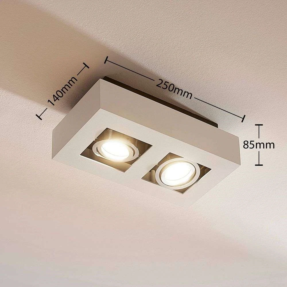 Vince 2 Plafondlamp White/Chrome - Arcchio - Koop Online - Afbeelding 4