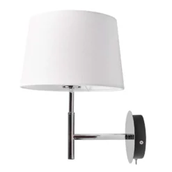 Dorothea Wandlamp White/Chrome - Lucande - Koop Online