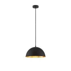 Leya Hanglamp Black/Gold - Lindby - Koop Online