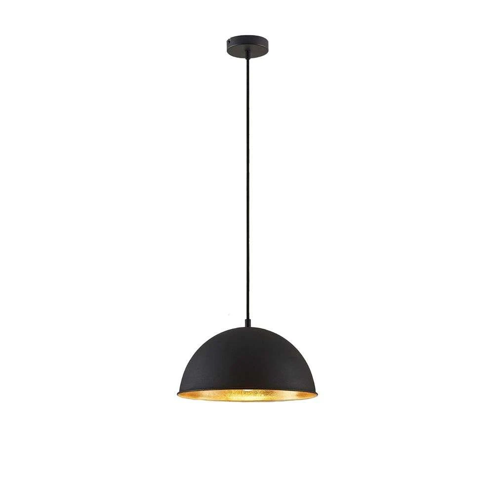 Leya Hanglamp Black/Gold - Lindby - Koop Online