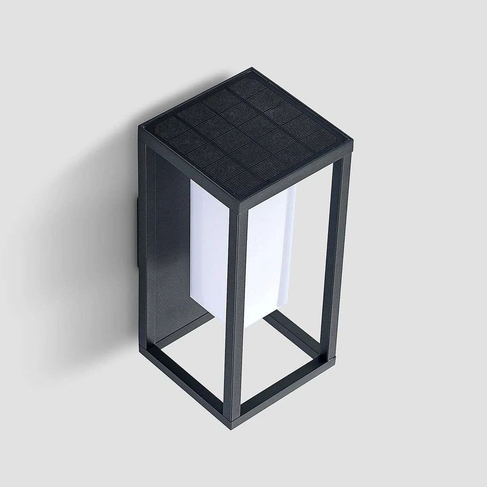 Eliel Solar Cell Wandlamp Graphite - Lucande - Koop Online - Afbeelding 6