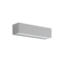 Lengo Down Buiten Wandlamp L25 Silver - Lucande - Koop Online
