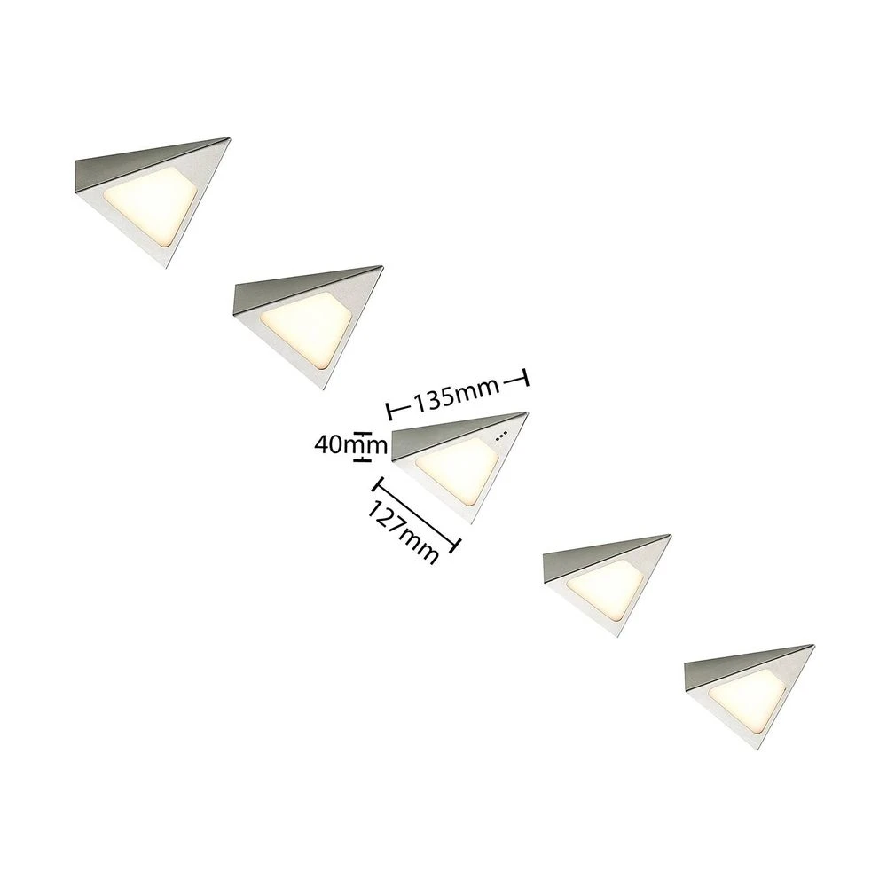 Odia Spot 5 Pcs. Steel - Arcchio - Koop Online - Afbeelding 6