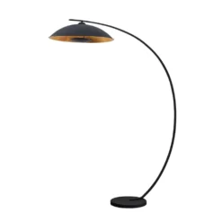 Emilienne Vloerlamp Black/Gold - Lindby - Koop Online