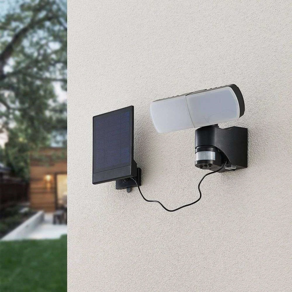 Lissano Solar Cell Wandlamp W/Sensor Black - Arcchio - Koop Online - Afbeelding 4