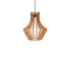 Floj Hanglamp Ø45 Black/Wood - Envostar - Koop Online