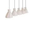 Lola 5 Hanglamp Ecru/Beige/Black - Envostar - Koop Online