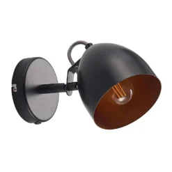 Fintja Wandlamp Black/Gold - Lindby - Koop Online