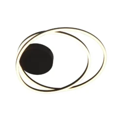 Raycho LED Plafondlamp Black - Lindby - Koop Online