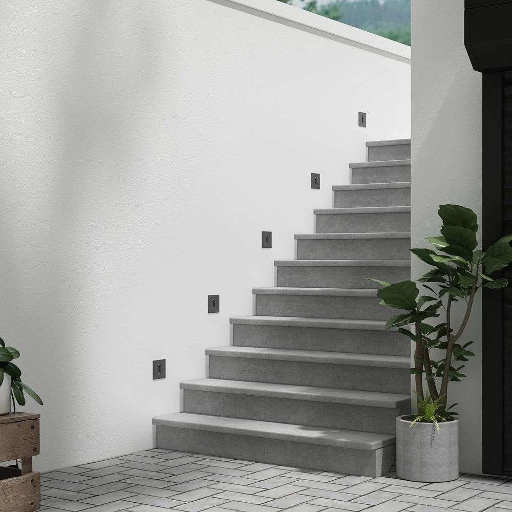 Lanti Inbouw Wandverlichting IP65 Black - Arcchio - Koop Online - Afbeelding 2