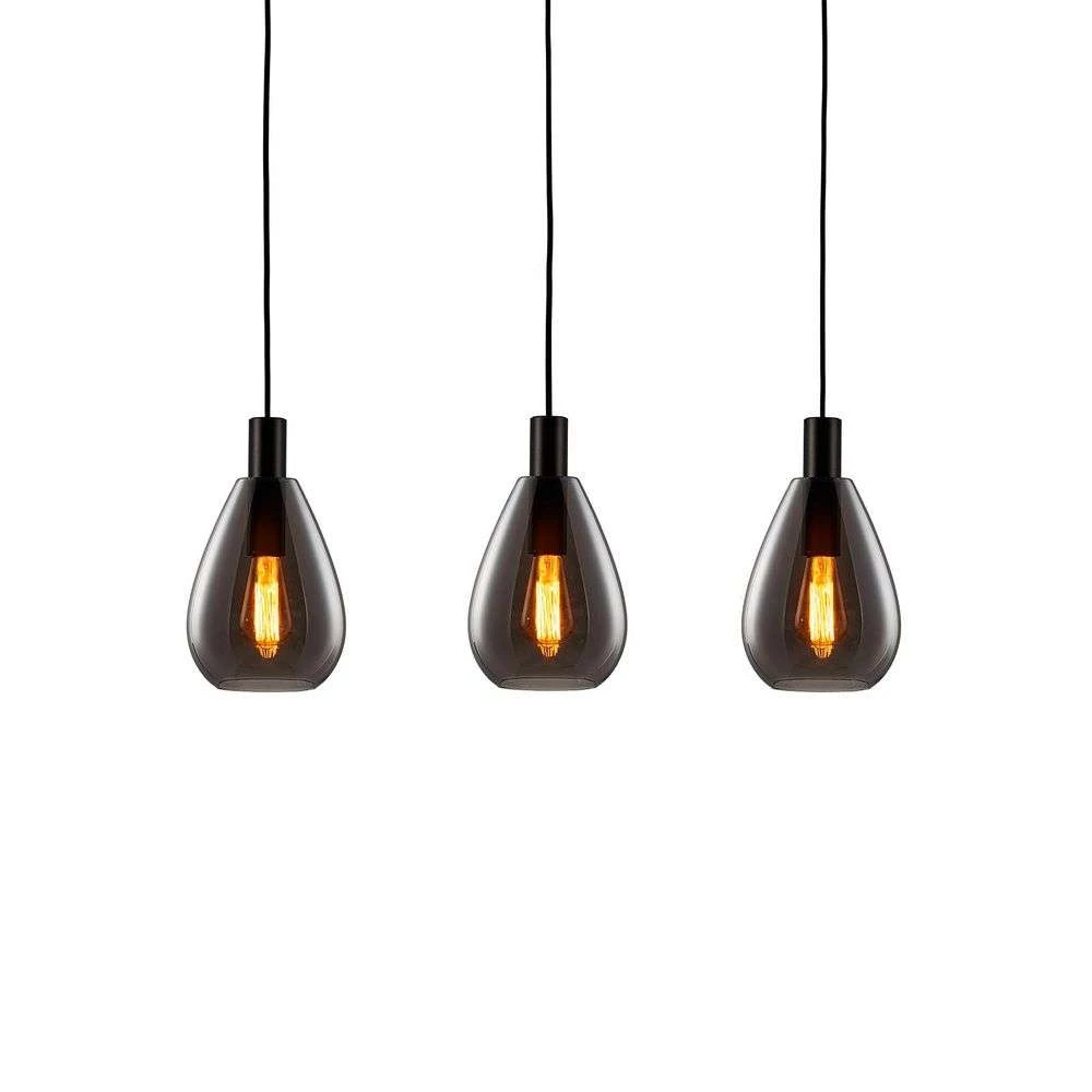 Marvelos 3 Hanglamp Smoke - Lucande - Koop Online