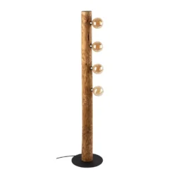 Beam 4 Vloerlamp Light Pine Wood - Envostar - Koop Online