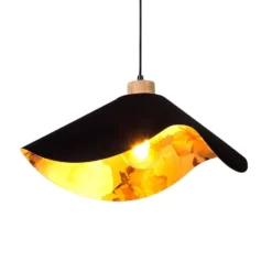 Marian Hanglamp Ø50 Black/Gold - Envostar - Koop Online