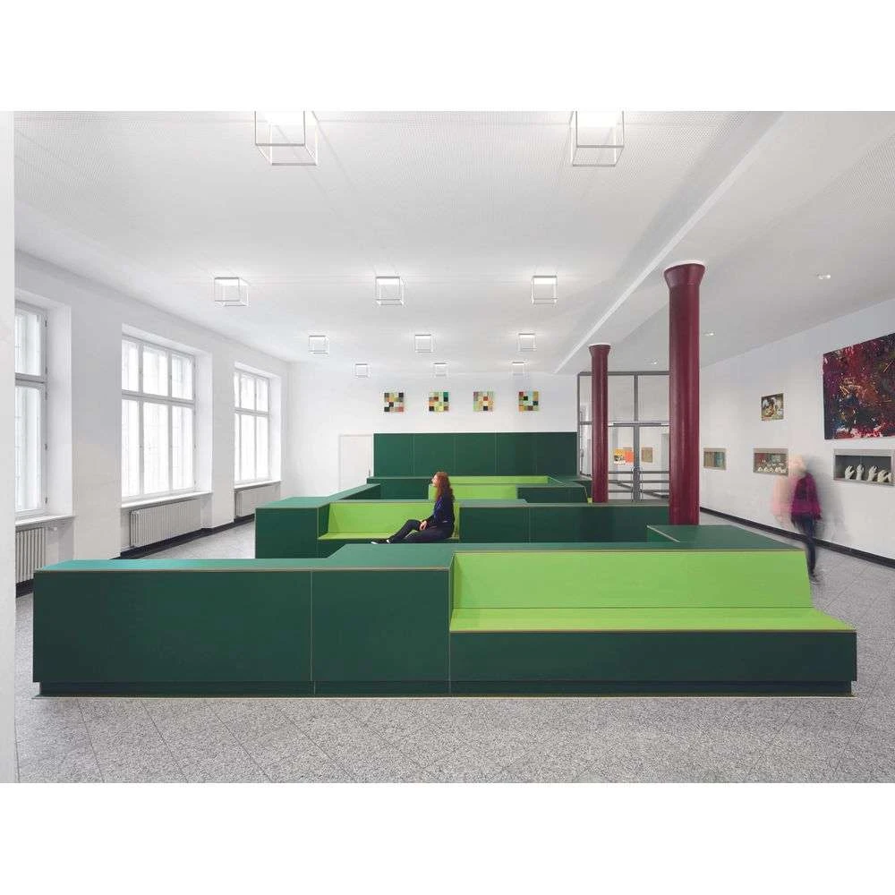 Reflex 2 LED Plafondlamp M 200 Black/Pyramid White - Serien Lighting - Koop Online - Afbeelding 4