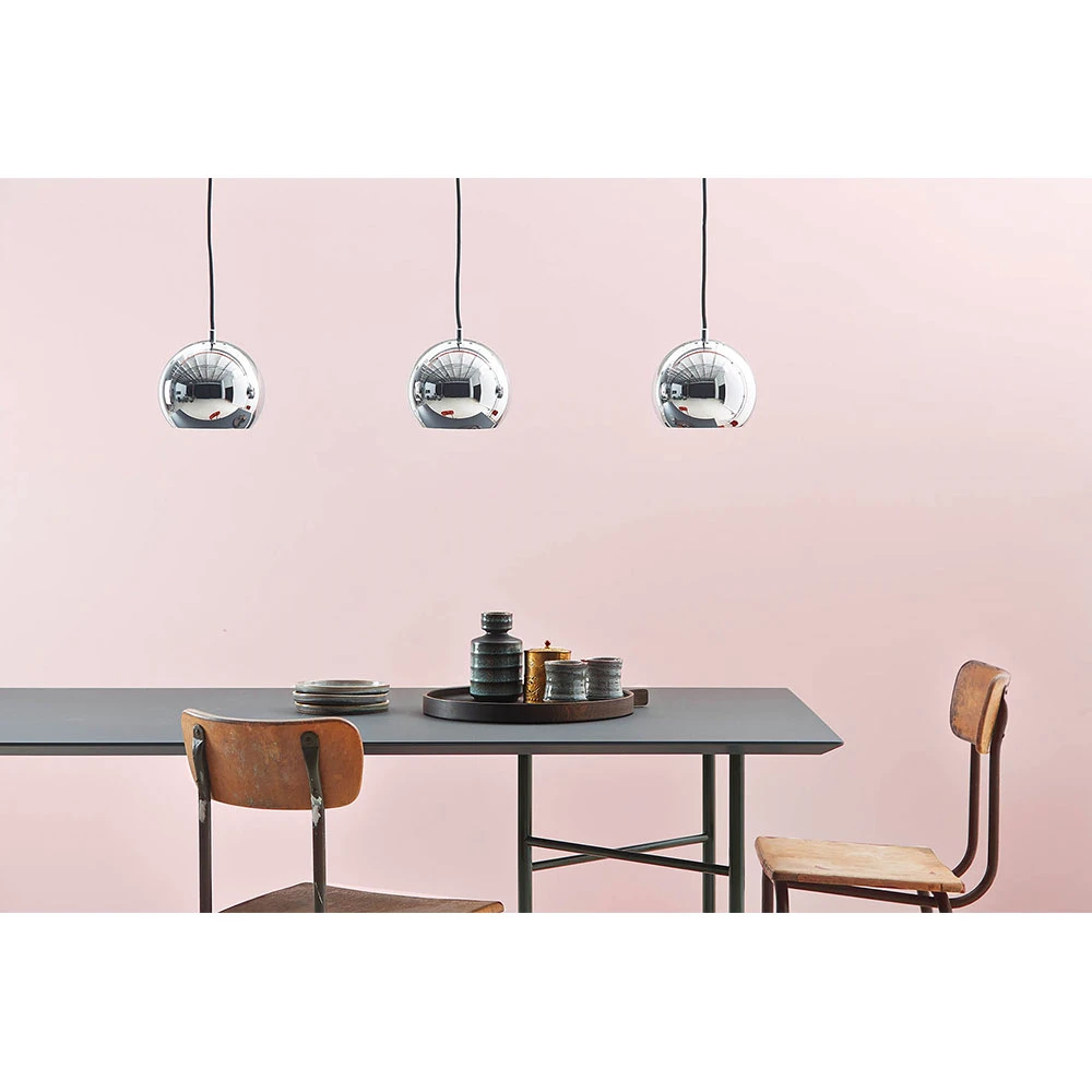 Ball Track Hanglamp Track Met 3 Spots Chroom - Frandsen - Koop Online - Afbeelding 2
