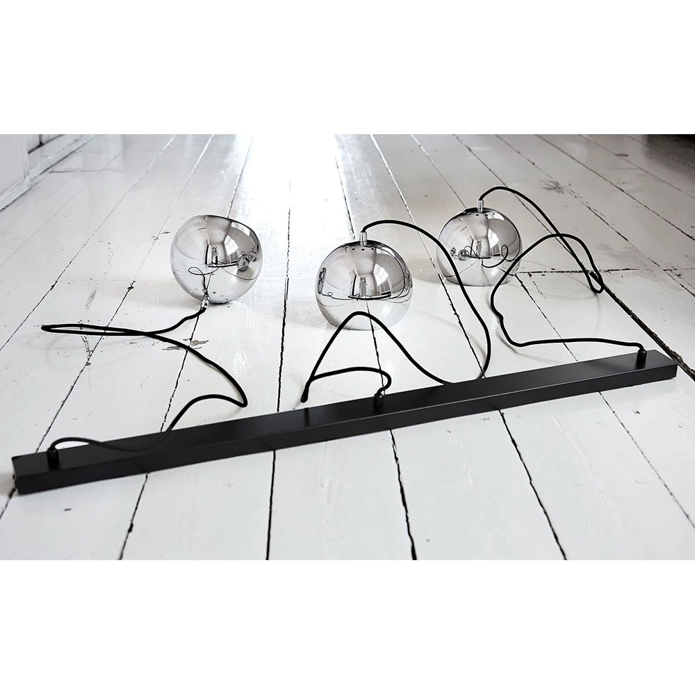 Ball Track Hanglamp Track Met 3 Spots Chroom - Frandsen - Koop Online - Afbeelding 3
