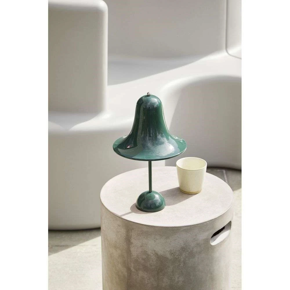Pantop Portable Taffellamp Dark Green - Verpan - Koop Online - Afbeelding 2