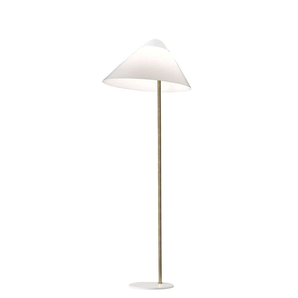 Opala Maxi Vloerlamp White/Brass - Pandul - Koop Online
