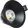 Downlight Ingebouwd Spot 9W 3000K Zwart - Antidark - Koop Online
