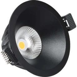 Downlight Ingebouwd Spot 9W 3000K Zwart - Antidark - Koop Online