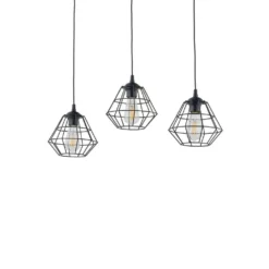 Saphir 3 Hanglamp Black - Envostar - Koop Online