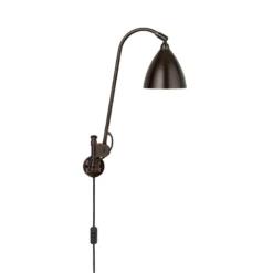 Bl6 Wandlamp Ø16 Zwart Geelkoper/Zwart Geelkoper - GUBI - Koop Online