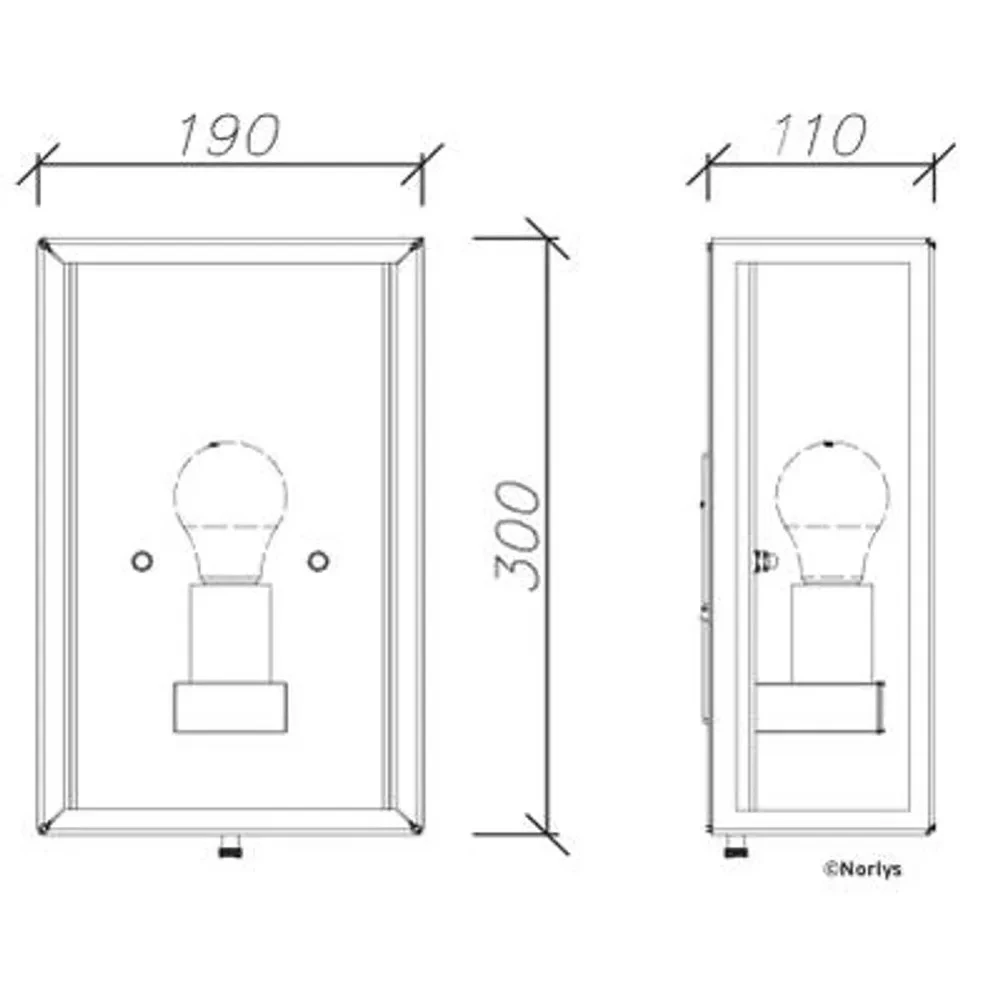 Lofoten Buiten Wandlamp Zwart - Norlys - Koop Online - Afbeelding 2