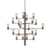 Manola 20 Kroonluchter Graphite - Herstal - Koop Online