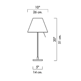 Costanzina Tafellamp Comvert Green - Luceplan - Koop Online - Afbeelding 4