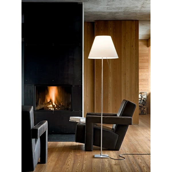 Costanza VloerLamp Alu/Shaded Stone - Luceplan - Koop Online - Afbeelding 2