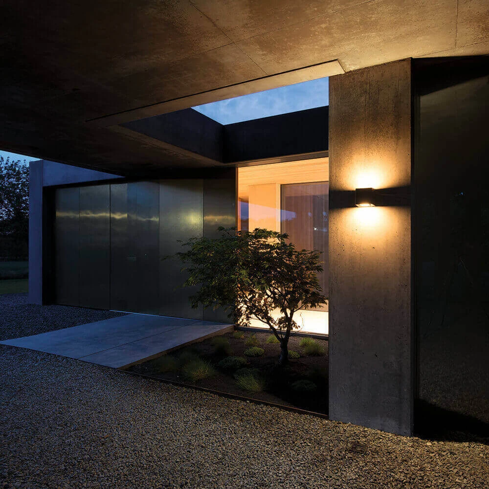 Gap Q Buiten Wandlamp Pure White - IP44.de - Koop Online - Afbeelding 2