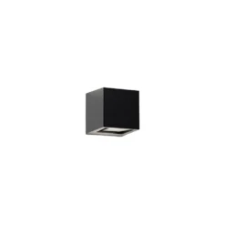Gap Q Buiten Wandlamp Deep Black - IP44.de - Koop Online