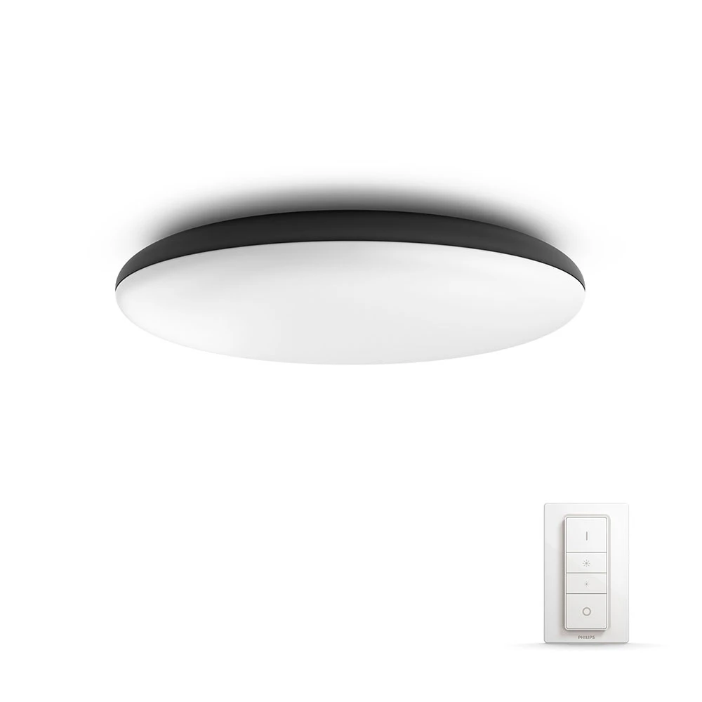 Cher Hue Plafondlamp White Amb. Black - Philips Hue - Koop Online