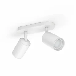 Fugato Spot White 2 Pcs. Bluetooth White/Color Amb. - Philips Hue - Koop Online