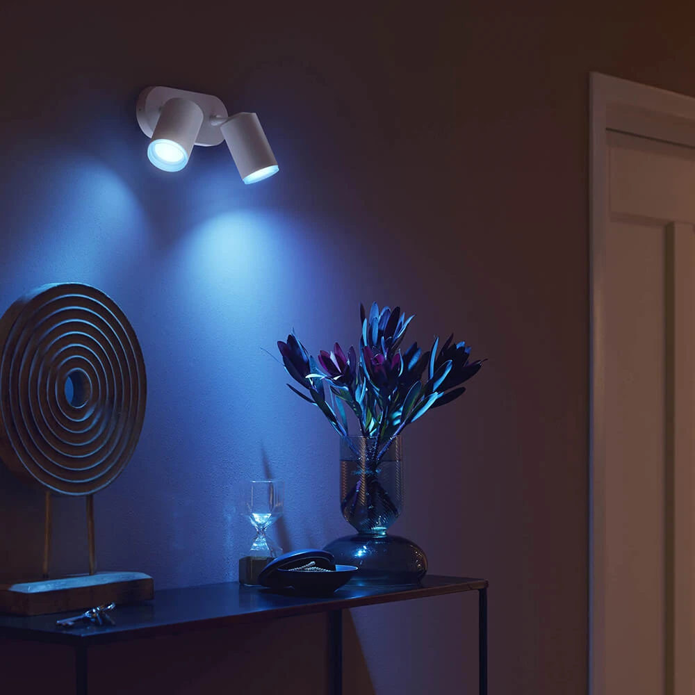 Fugato Spot White 2 Pcs. Bluetooth White/Color Amb. - Philips Hue - Koop Online - Afbeelding 4