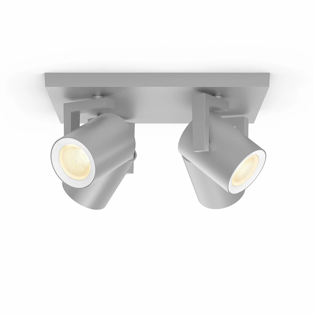 Argenta Spot Alu 4 Pcs. Bluetooth White/Color Amb. - Philips Hue - Koop Online - Afbeelding 2