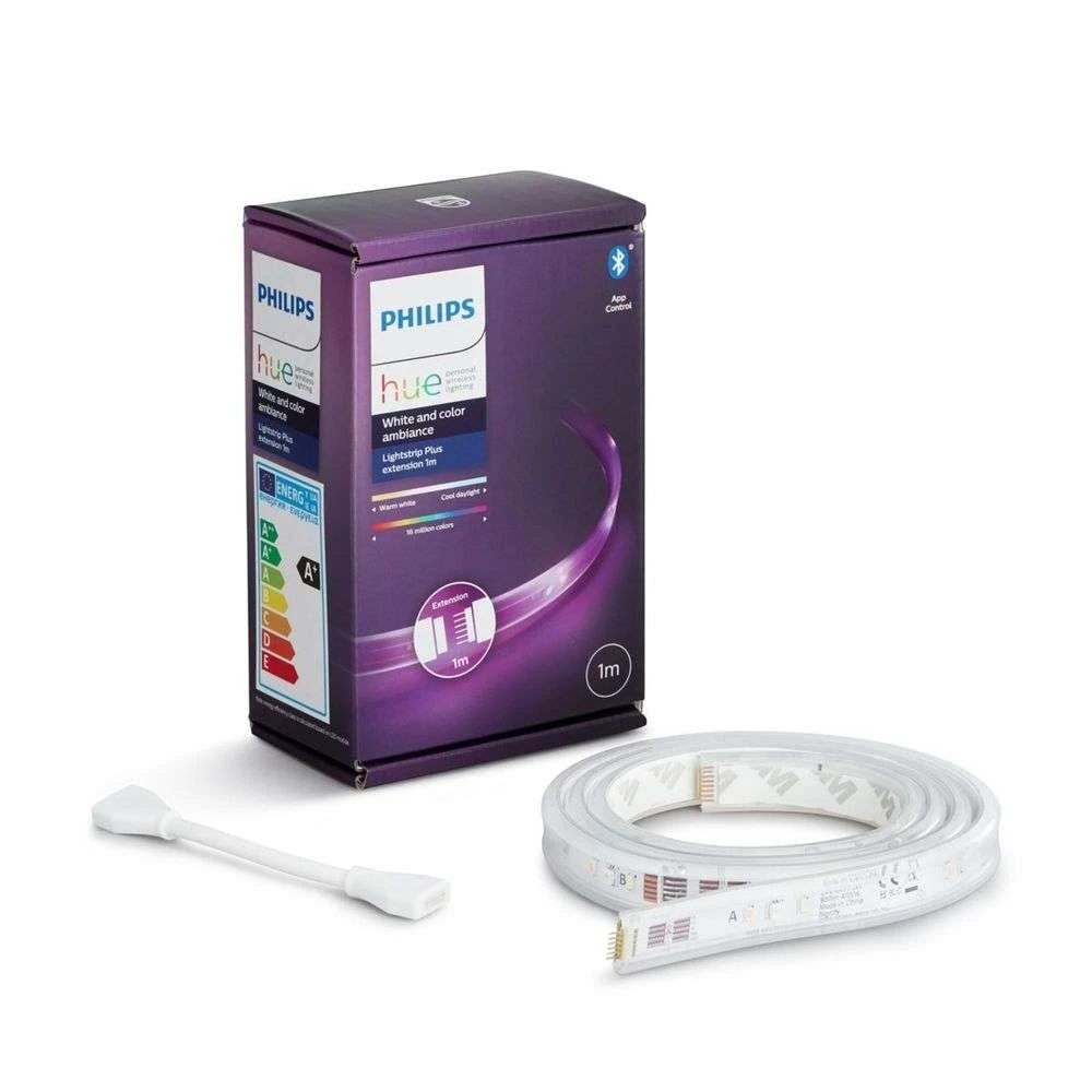 LightStrips Plus 1 Meter Extension Set White/Color Amb. - Philips Hue - Koop Online - Afbeelding 4